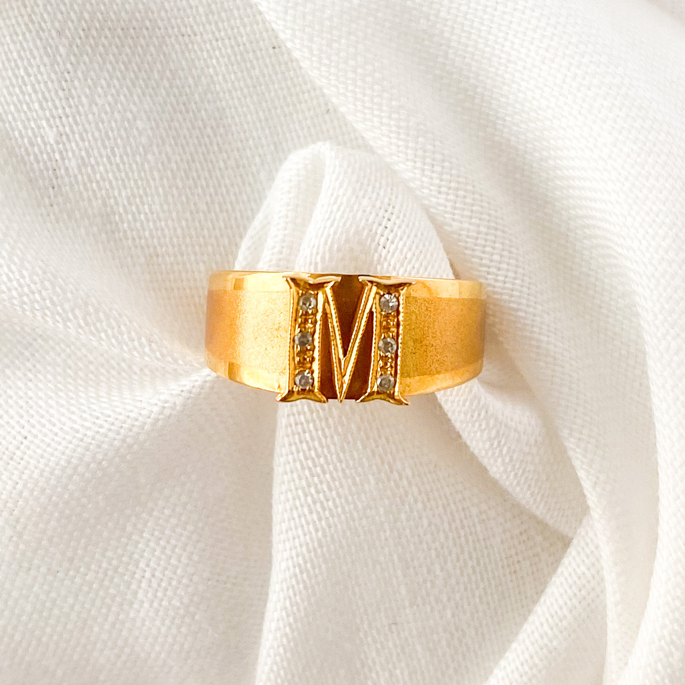 M-Monogram Ring