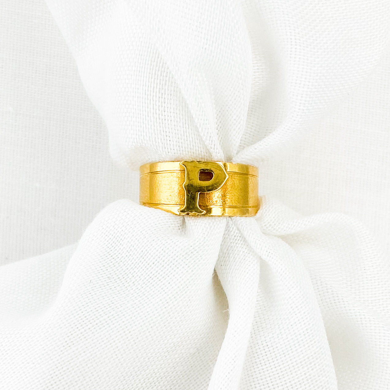 P-Monogram Ring