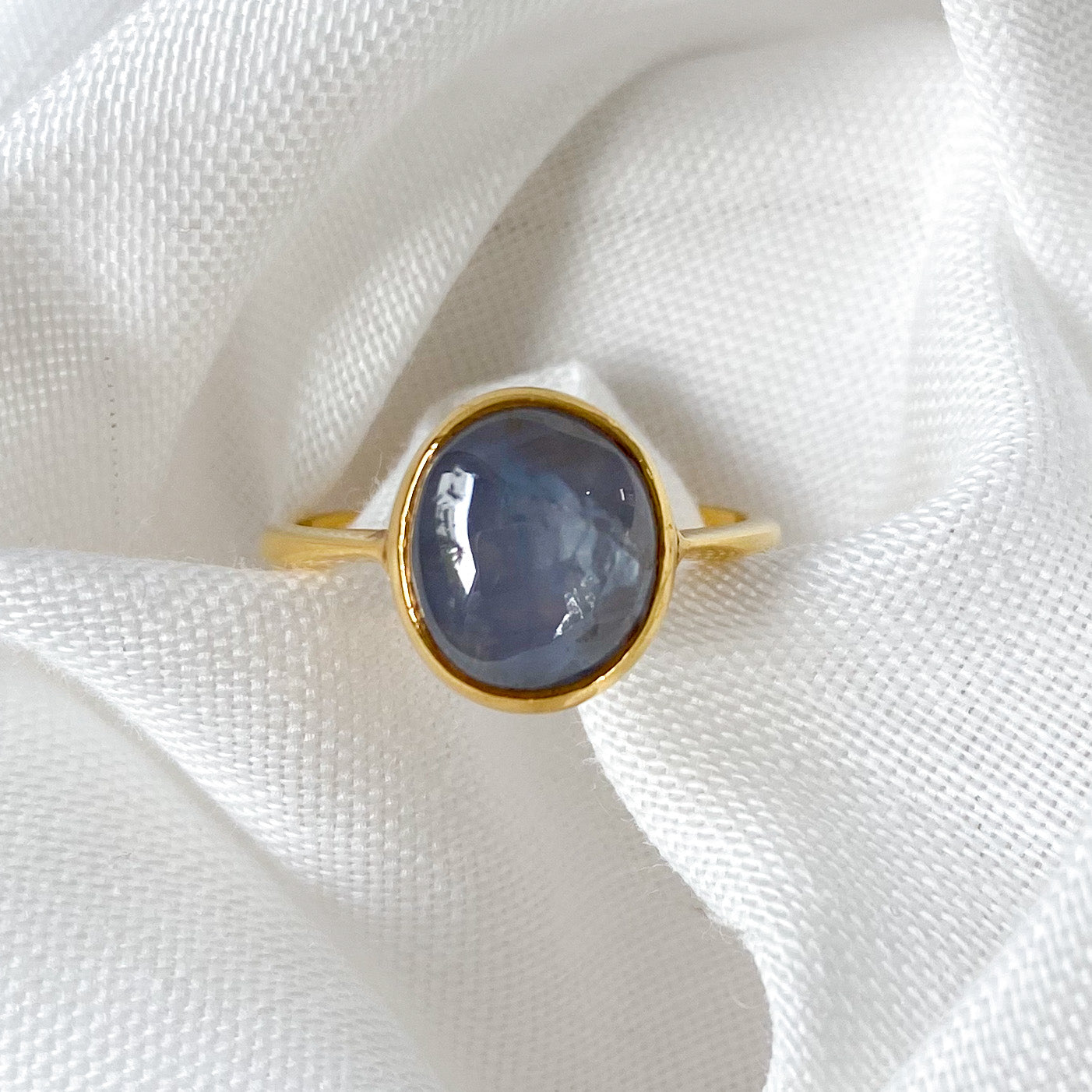 Bezel Set Gem Ring