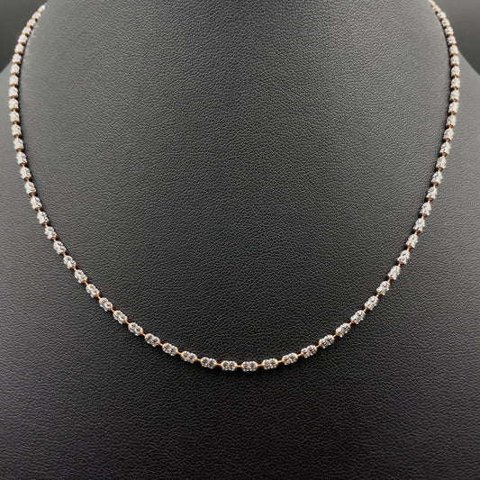 Cylinder Bead Necklace