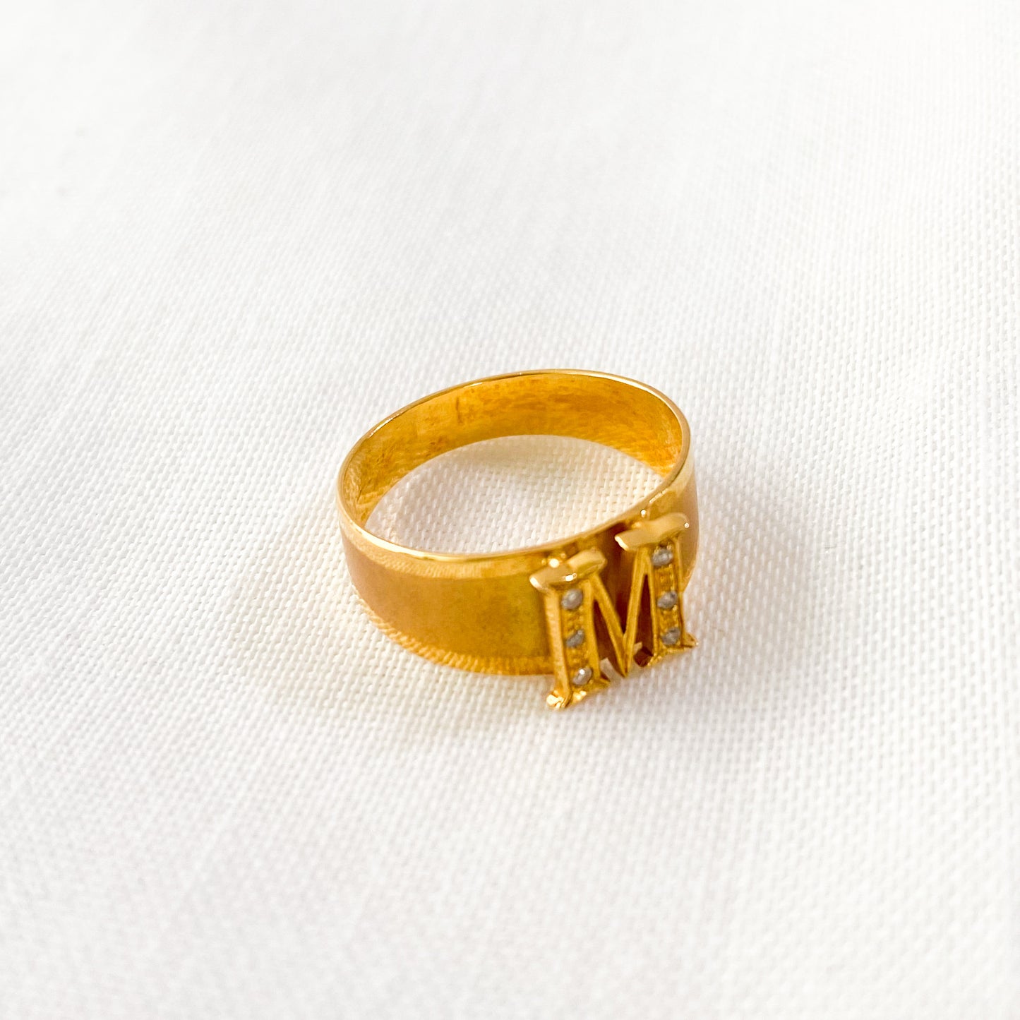 M-Monogram Ring